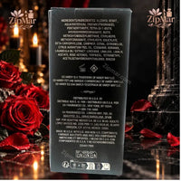 Thumbnail for Back view of Ed Hardy Skulls & Roses Eau De Toilette box showing full ingredient list
