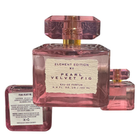 Thumbnail for Front view of the Tru Fragrance Pearl Velvet Fig bottle highlighting the textured paper label and 100ml size.