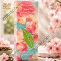 Thumbnail for Elizabeth Arden Green Tea Sakura Blossom eau de toilette 3.3 oz 100 ml box with cherry blossoms and green tea”