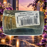 Thumbnail for Ellen Tracy Midnight Violet Eau de Parfum bottle bottom label showing 