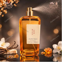 Thumbnail for Ellen Tracy Sugar Kiss Eau de Parfum 100 mL amber bottle with gold spray pump misting