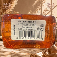 Thumbnail for Bottom label of Ellen Tracy Sugar Kiss EDP showing UPC 849017016716 and batch code
