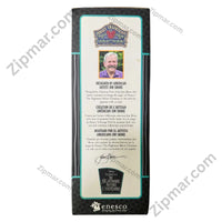 Thumbnail for Enesco Disney Traditions Jim Shore Nightmare Before Christmas ornament set — box side panel featuring Jim Shore artist biography and photo