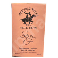 Thumbnail for Front view of the Beverly Hills Polo Club Sexy for Her Eau de Parfum pink perfume box.