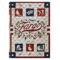 Thumbnail for Fargo Year Two complete Season 2 DVD 4-disc set FX series front cover with quilted folk-art Americana design