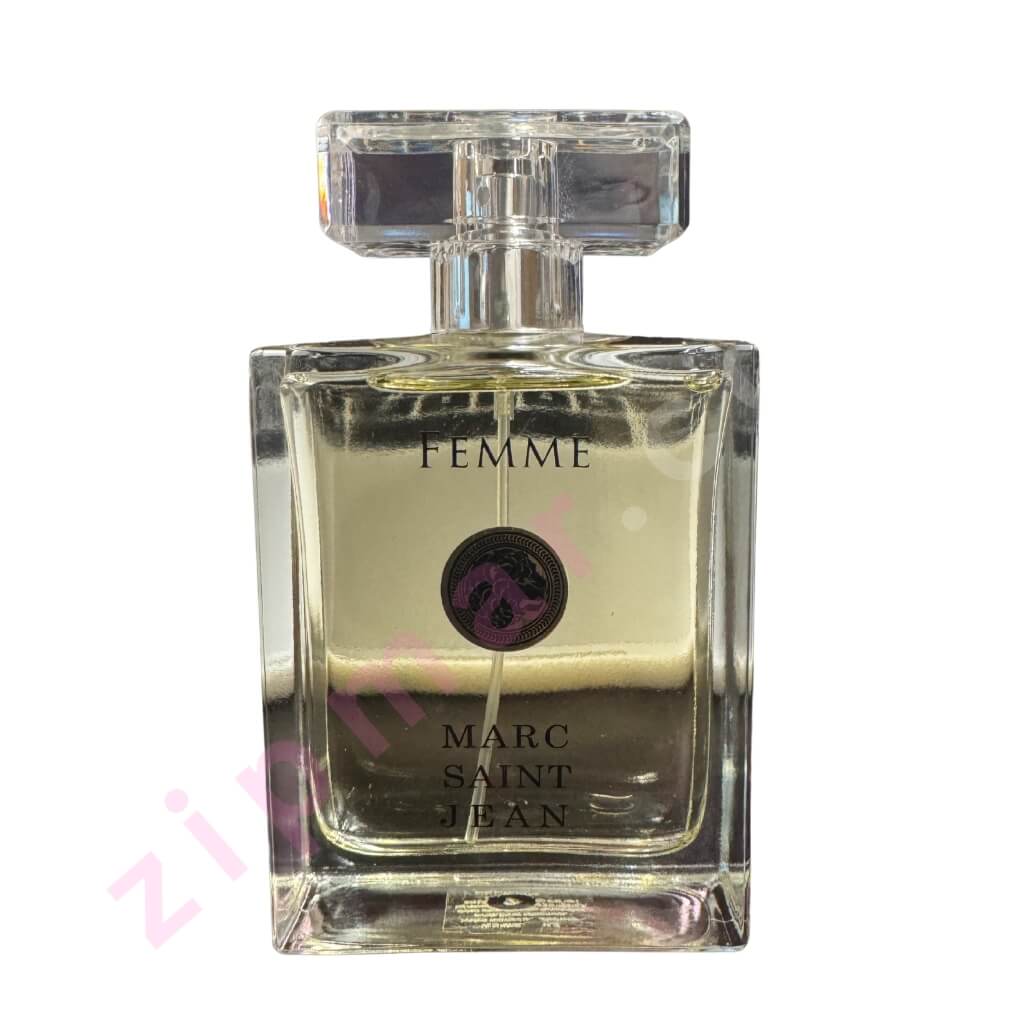 “Marc Saint Jean FEMME Eau de Parfum 100ml crystal cap bottle close