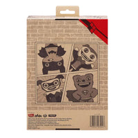 Thumbnail for Fuggler DC x Zuru box back showing full DC Fuggler wave including Batman Joker Harley Quinn and Superman