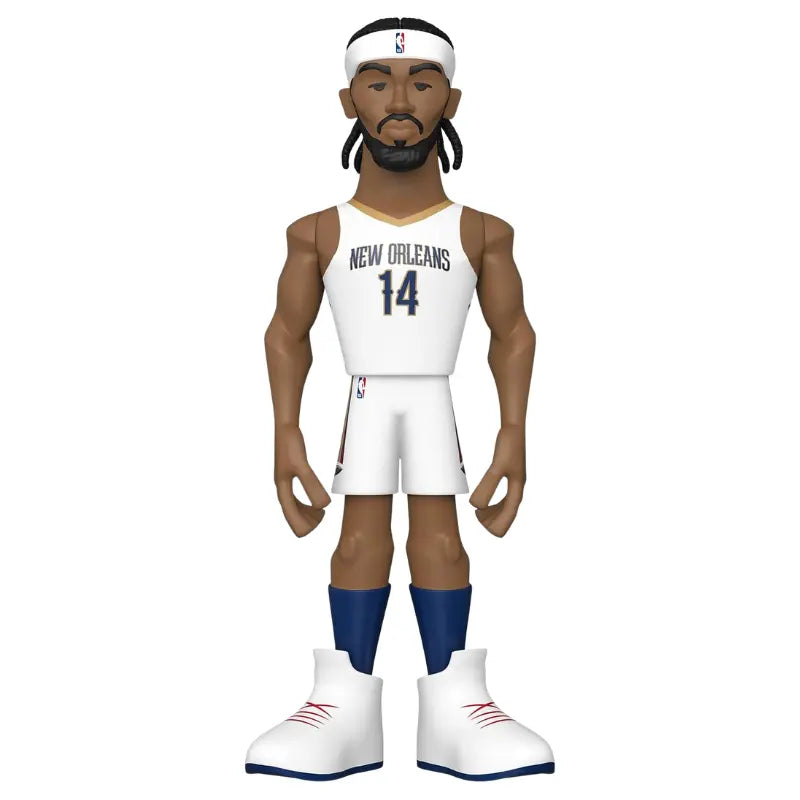 Funko Gold NBA Brandon Ingram New Orleans Pelicans jersey 14 12-inch premium vinyl figure front view