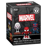Thumbnail for Funko Mystery Minis Marvel Spider-Man Comics sealed blind box bobblehead with Ghost Spider and Spider-Man 2099 shown