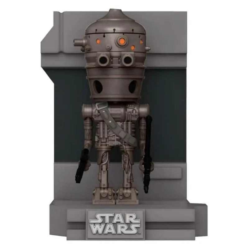 Funko Pop Deluxe Star Wars IG-88 vinyl figure with Star Wars diorama display base