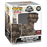 Thumbnail for Funko Pop Movies Jurassic World Velociraptor Skeleton 1733 Target Con Limited Edition Exclusive sealed in collector box