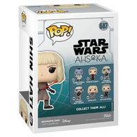 Thumbnail for Back view of Funko Pop! Star Wars Ahsoka Shin Hati #687 packaging with other figures in the series.