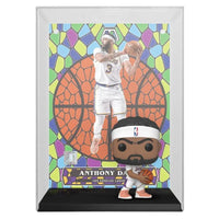 Thumbnail for Funko Pop Trading Cards NBA Anthony Davis Lakers Mosaic 13 vinyl figure with Panini Mosaic card in acrylic display case
