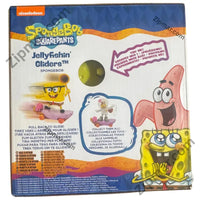 Thumbnail for Back of Funrise SpongeBob Jellyfishin Gliders box with pull back to glide, Sandy Cheeks glider and Made in Vietnam
