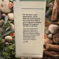Thumbnail for Front view of Glossier Sandstone Body Spritz box set against rustic stone and botanical backdrop