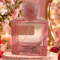 Thumbnail for Curations By The Good Scent Raspberry Ice Cream Swirl eau de parfum bottle back with fragrance notes”