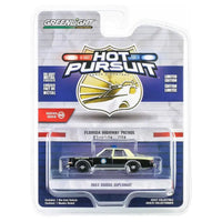 Thumbnail for GreenLight Hot Pursuit series packaging showing the 1:64 Florida Highway Patrol 1983 Dodge Diplomat collectible.