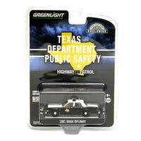 Thumbnail for Greenlight Hobby Exclusive 1981 Dodge Diplomat Texas Department of Public Safety police car packaging