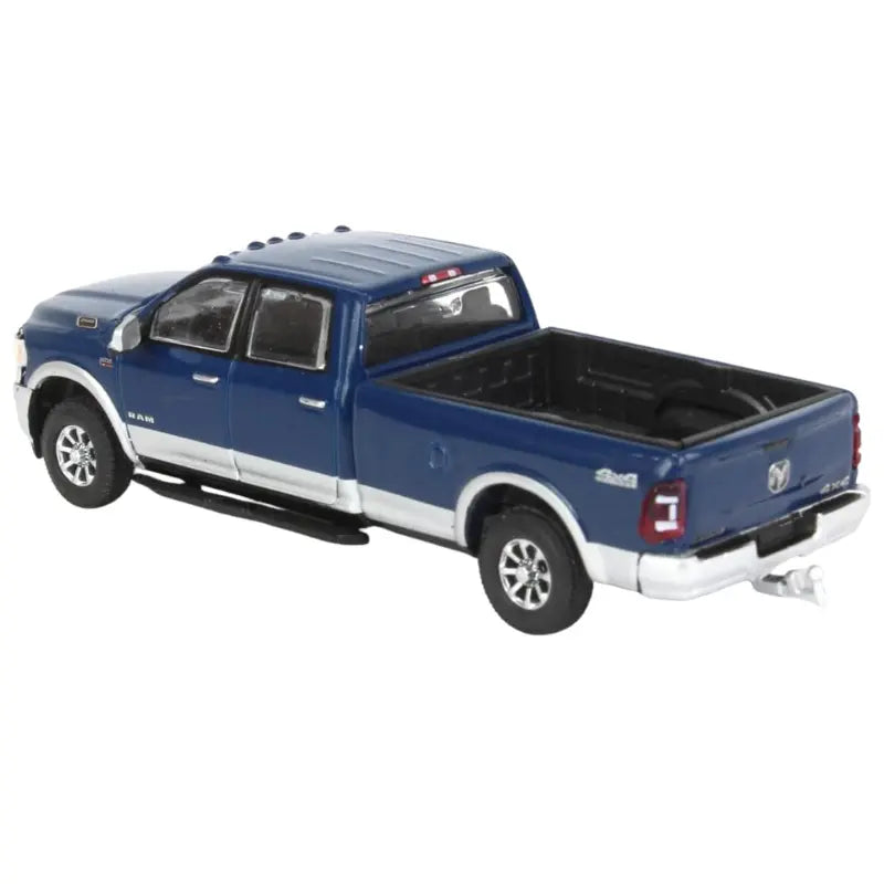 2022 Ram 2500 Laramie 4x4 1:64 diecast truck rear angle with open bed detail