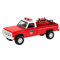 Thumbnail for Greenlight FDNY 1986 Chevrolet M1008 fire truck driver side E-2034 markings diecast 1:64