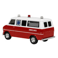 Thumbnail for Greenlight Hollywood Airplane 1970 Ford Club Wagon Ambulance passenger side diecast 1:64