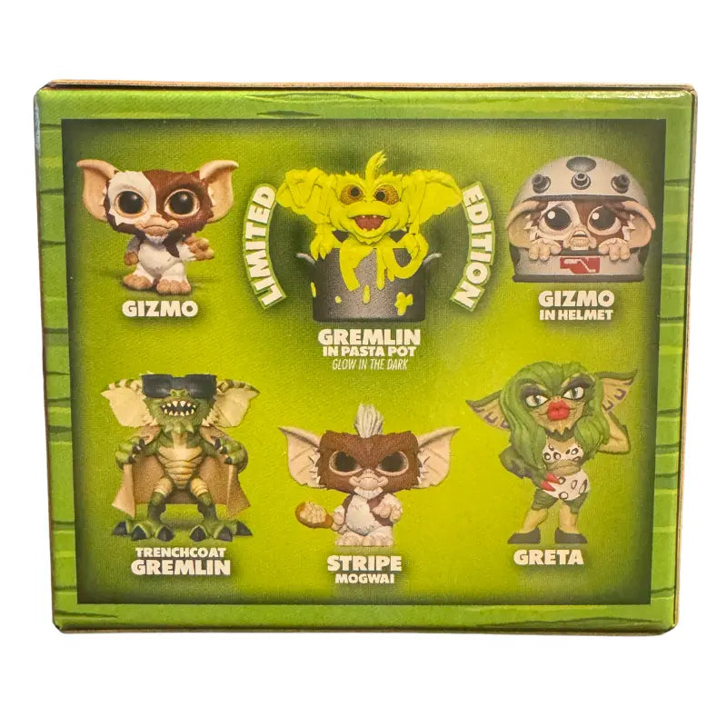 Gremlins mini figures blind box character lineup Gizmo Stripe Mogwai Greta Trenchcoat Gremlin