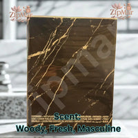 Thumbnail for Guess Uomo After Shave box back with black and gold marble print and after shave text in several languages