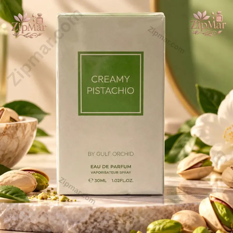 Gulf Orchid Creamy Pistachio Eau De Parfum 30ml 1.02 fl oz product box
