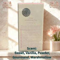Thumbnail for Back view of Gulf Orchid Pink Marshmallow EDP box showing holographic seal and fragrance notes