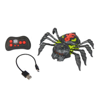 Thumbnail for Hex Bots Tarantulax RC spider with controller and USB charging cable