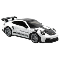 Thumbnail for Side angle view of Hot Wheels Porsche 911 GT3 RS diecast car