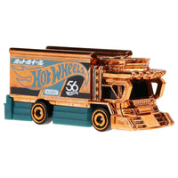 Thumbnail for Front view of the decorated Japanese art truck Raijin Express diecast.