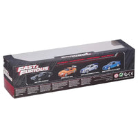 Thumbnail for Back of the Jada Fast and Furious packaging showing other available collectible vehicles in the series.