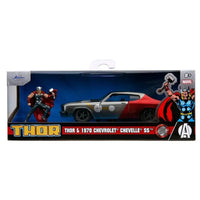 Thumbnail for Jada Toys Marvel Thor 1970 Chevrolet Chevelle SS Hollywood Rides 1:32 diecast original window box