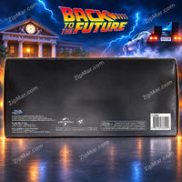Thumbnail for Jada Back to the Future Time Machine 3 pack black box back with Universal logo, item 33399 and barcode