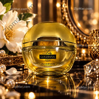 Thumbnail for Jean Irish Lady Goldiana eau de parfum 100 ml bottle front label Made in USA with pearls and flowers