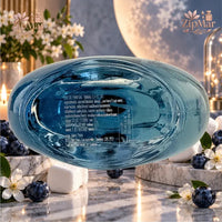 Thumbnail for Bottom of Jean Marc Paris Lunar Glow Eau de Parfum 100 mL bottle showing ingredients label and barcode