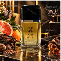 Thumbnail for “Jean Marc Paris X Man Elixir cologne bottle with grapefruit, wood and amber styling”