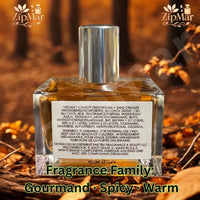 Thumbnail for Le Monde Gourmand Pumpkin Épicée Eau de Parfum back label with ingredients, vegan and cruelty free and Tru Fragrance and Beauty distributor