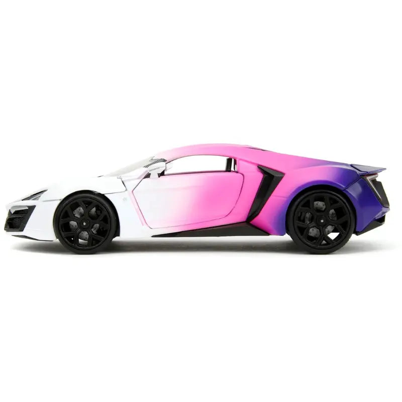 Overhead view of the Jada 1:24 Camaro showing the roof-mounted light bar and wide off-road stance.