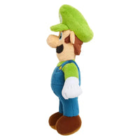 Thumbnail for Left side profile of Luigi plush collectible.