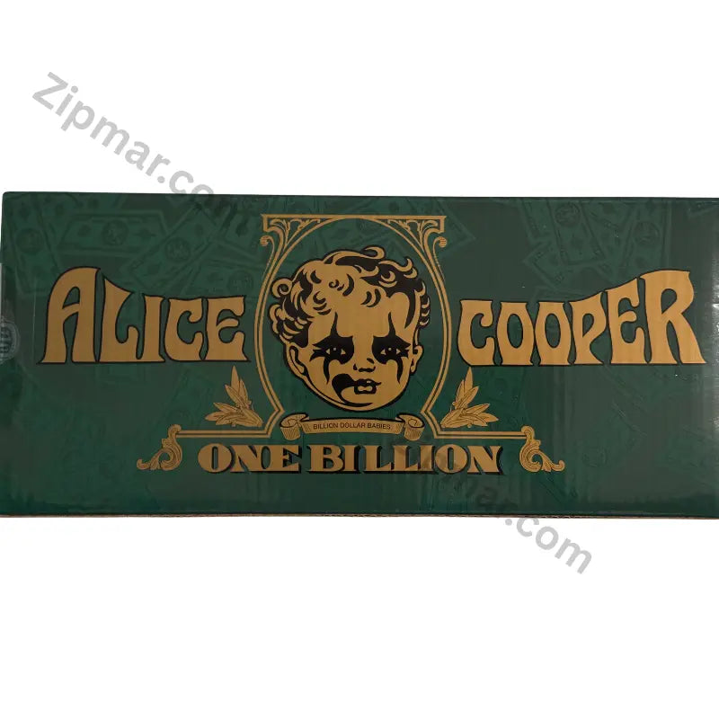 Top view of M2 Machines Alice Cooper box showing 1990 Chevrolet C1500 Silverado, 5,450 pieces and 750 chase worldwide