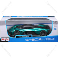 Thumbnail for Maisto Special Edition 1:18 Aston Martin Valkyrie diecast model packaging box