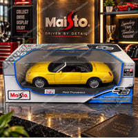 Thumbnail for Maisto 1:18 Ford Thunderbird diecast model in original Special Edition Die Cast Collection box”