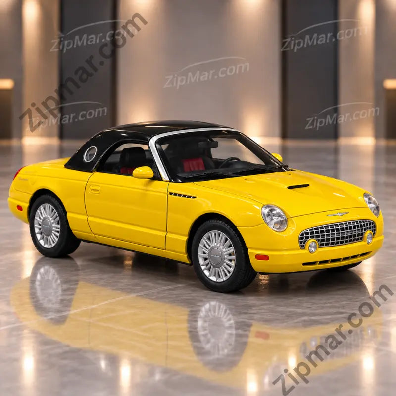 Maisto 1:18 Ford Thunderbird diecast model front right three quarter view”
