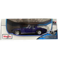 Thumbnail for Maisto 1:18 1965 Chevrolet Corvette diecast model box side view