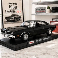 Thumbnail for Maisto 1:18 1969 Dodge Charger R/T diecast model lifestyle display