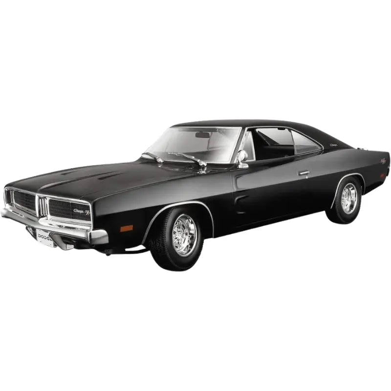 Maisto 1:18 1969 Dodge Charger R/T diecast model three quarter front view