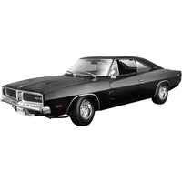 Thumbnail for Maisto 1:18 1969 Dodge Charger R/T diecast model three quarter front view