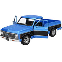 Thumbnail for Maisto 1:18 1970 Chevrolet C10 Cheyenne Super diecast model with opening doors showing interior